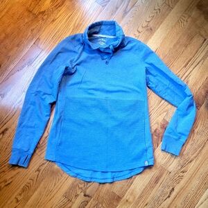 L.L. Bean Blue Women's Tall Hoodie, M